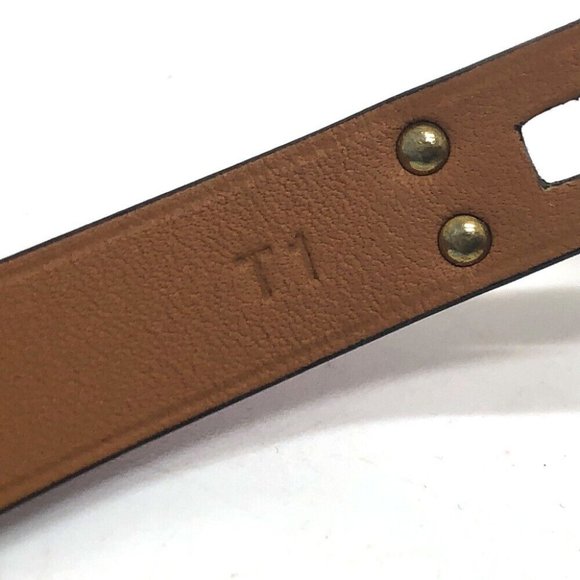 HERMES Mini Kelly Double Tour Fashion Accessories Bracelet Swift Pink Based - Picture 2 of 10